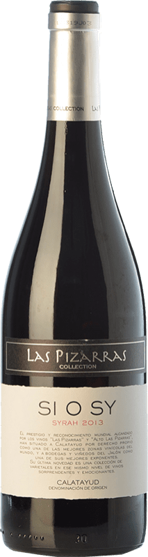 9,95 € Бесплатная доставка | Красное вино Bodegas del Jalón Si o Sy Молодой D.O. Calatayud Арагон Испания Syrah бутылка 75 cl