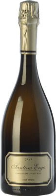 32,95 € 免费送货 | 白起泡酒 Hispano-Suizas Tantum Ergo Chardonnay 预订 D.O. Cava 加泰罗尼亚 西班牙 Pinot Black, Chardonnay 瓶子 75 cl