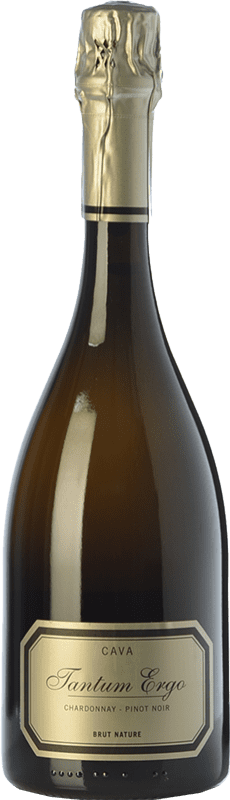 32,95 € Envío gratis | Espumoso blanco Hispano-Suizas Tantum Ergo Chardonnay Reserva D.O. Cava Cataluña España Pinot Negro, Chardonnay Botella 75 cl