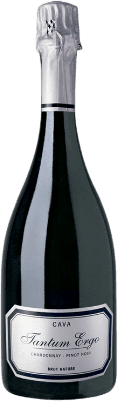 35,95 € Бесплатная доставка | Белое игристое Hispano-Suizas Tantum Ergo Chardonnay Резерв D.O. Cava Каталония Испания Pinot Black, Chardonnay бутылка 75 cl