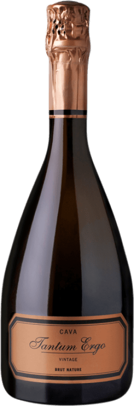 63,95 € Free Shipping | White sparkling Hispano-Suizas Tantum Ergo Vintage Grand Reserve D.O. Cava Catalonia Spain Pinot Black, Chardonnay Bottle 75 cl