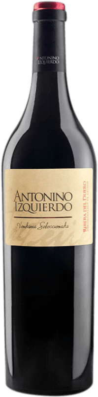 23,95 € Envio grátis | Vinho tinto Antonino Izquierdo Vendimia Seleccionada Jovem D.O. Ribera del Duero Castela e Leão Espanha Tempranillo, Cabernet Sauvignon Garrafa 75 cl