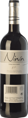12,95 € Free Shipping | Red wine Bodegas Izquierdo Ninín Joven D.O. Ribera del Duero Castilla y León Spain Tempranillo Bottle 75 cl
