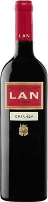 9,95 € Бесплатная доставка | Красное вино Lan старения D.O.Ca. Rioja Ла-Риоха Испания Tempranillo бутылка 75 cl