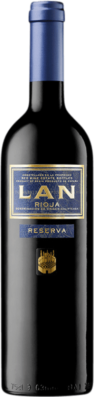 17,95 € Бесплатная доставка | Красное вино Lan Резерв D.O.Ca. Rioja Ла-Риоха Испания Tempranillo, Graciano, Mazuelo бутылка 75 cl