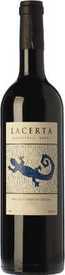 9,95 € Free Shipping | Red Wine Lazo Lacerta Monastrell Bobal Crianza — Aged I.G.P. Vino de la Tierra de Castilla Castilla la Mancha Spain Monastrell, Bobal Bottle 75 cl