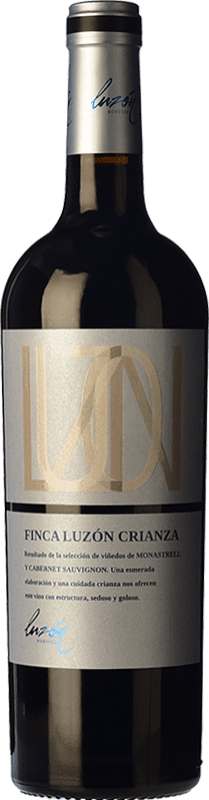 9,95 € Free Shipping | Red wine Luzón Selección 12 Meses Aged D.O. Jumilla Castilla la Mancha Spain Tempranillo, Merlot, Cabernet Sauvignon, Monastrell Bottle 75 cl