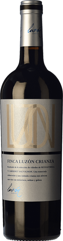 10,95 € Spedizione Gratuita | Vino Rosso Luzón 12 Meses Selezione Crianza — Invecchiato in Botte D.O. Jumilla Castilla-La Mancha Spagna Tempranillo, Merlot, Cabernet Sauvignon, Monastrell Bottiglia 75 cl
