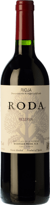 36,95 € Envío gratis | Vino tinto Bodegas Roda Reserva D.O.Ca. Rioja La Rioja España Tempranillo, Graciano Botella 75 cl