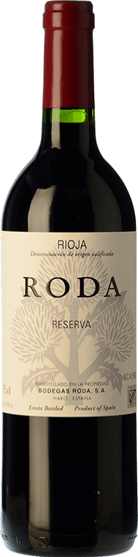 34,95 € Free Shipping | Red wine Bodegas Roda Reserve D.O.Ca. Rioja The Rioja Spain Tempranillo, Graciano Bottle 75 cl