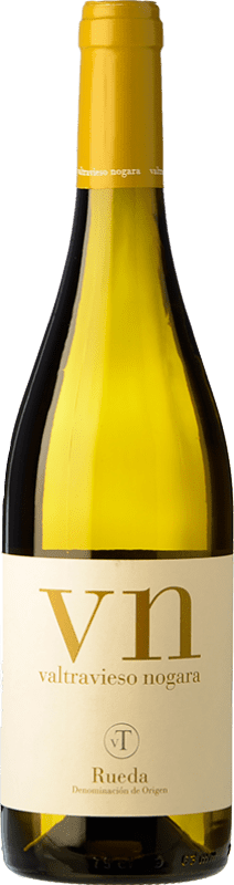 11,95 € Spedizione Gratuita | Vino bianco Valtravieso Dominio de Nogara D.O. Rueda Castilla y León Spagna Verdejo Bottiglia 75 cl