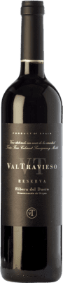 32,95 € Бесплатная доставка | Красное вино Valtravieso Резерв D.O. Ribera del Duero Кастилия-Леон Испания Tempranillo, Merlot, Cabernet Sauvignon бутылка 75 cl