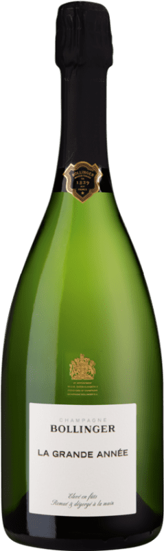 207,95 € Envoi gratuit | Vin Mousseux Blanc Bollinger La Grande Année Grande Réserve A.O.C. Champagne Champagne France Pinot Noir, Chardonnay Bouteille 75 cl