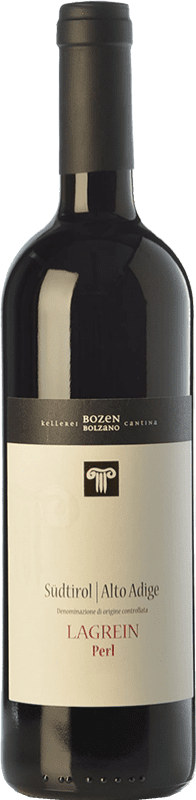 13,95 € Free Shipping | Red wine Bolzano Perl D.O.C. Alto Adige Trentino-Alto Adige Italy Lagrein Bottle 75 cl