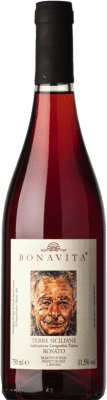 19,95 € Free Shipping | Rosé wine Bonavita Rosato I.G.T. Terre Siciliane Sicily Italy Nerello Mascalese, Nerello Cappuccio, Nocera Bottle 75 cl