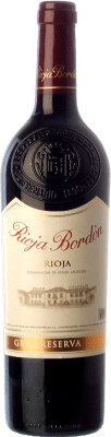 21,95 € Envoi gratuit | Vin rouge Bodegas Franco Españolas Bordón Grande Réserve D.O.Ca. Rioja La Rioja Espagne Tempranillo, Grenache, Graciano, Mazuelo Bouteille 75 cl