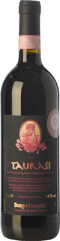 22,95 € Kostenloser Versand | Rotwein Borgodangelo D.O.C.G. Taurasi Kampanien Italien Aglianico Flasche 75 cl