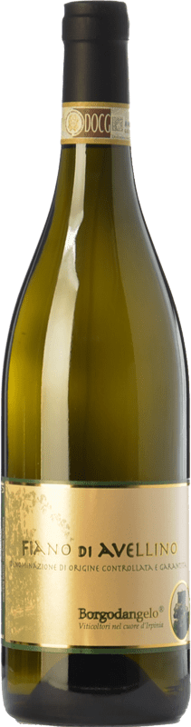 13,95 € Бесплатная доставка | Белое вино Borgodangelo D.O.C.G. Fiano d'Avellino Кампанья Италия Fiano бутылка 75 cl
