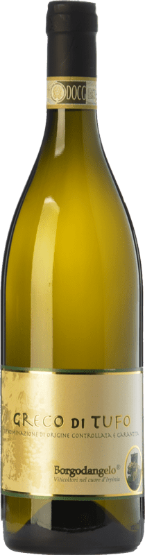 13,95 € Envio grátis | Vinho branco Borgodangelo D.O.C.G. Greco di Tufo  Campania Itália Greco di Tufo Garrafa 75 cl