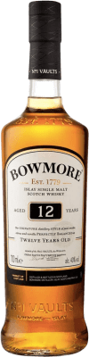53,95 € 免费送货 | 威士忌单一麦芽威士忌 Morrison's Bowmore 艾莱 英国 12 岁 瓶子 75 cl