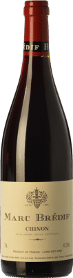 21,95 € Envío gratis | Vino tinto Brédif Marc Joven A.O.C. Chinon Loire Francia Cabernet Franc Botella 75 cl