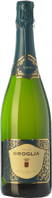 27,95 € Spedizione Gratuita | Spumante Bianco Broglia Brut D.O.C.G. Cortese di Gavi Piemonte Italia Cortese 75 cl