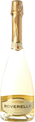 11,95 € Бесплатная доставка | Белое игристое вино Broglia Roverello Brut — брют D.O.C.G. Cortese di Gavi Пьемонте Италия Cortese — Кортезе 75 cl