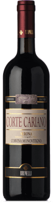 12,95 € Envio grátis | Vinho tinto Brunelli Corte Cariano I.G.T. Veronese Vêneto Itália Corvina Garrafa 75 cl