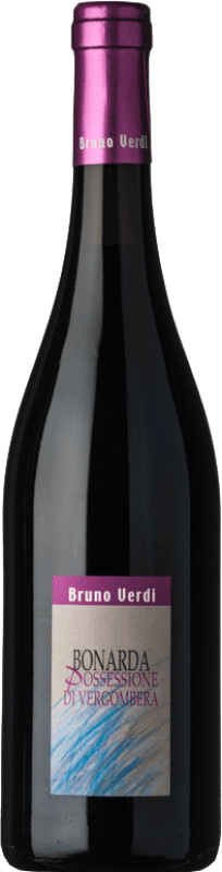8,95 € Free Shipping | Red wine Bruno Verdi Bonarda Possessione di Vergombera D.O.C. Oltrepò Pavese Lombardia Italy Croatina Bottle 75 cl