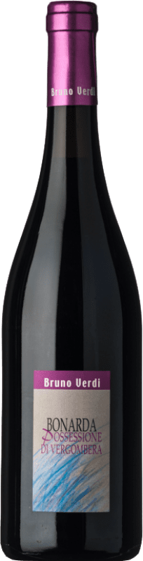10,95 € Envío gratis | Vino Tinto Bruno Verdi Possessione di Vergombera D.O.C. Oltrepò Pavese Lombardia Italia Bonarda Botella 75 cl