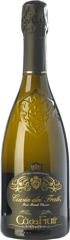 19,95 € 免费送货 | 白起泡酒 Cà dei Frati Cuvée dei Frati 香槟 意大利 Chardonnay, Trebbiano di Lugana 瓶子 75 cl