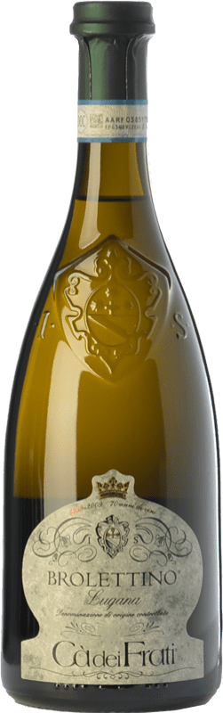 25,95 € Envoi gratuit | Vin blanc Cà dei Frati Brolettino D.O.C. Lugana Lombardia Italie Trebbiano di Lugana Bouteille 75 cl