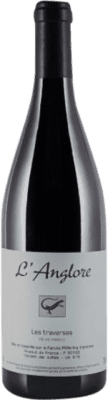 37,95 € Бесплатная доставка | Красное вино L'Anglore Les Traverses A.O.C. Tavel Рона Франция Syrah, Grenache Tintorera бутылка 75 cl