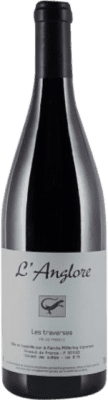 39,95 € Free Shipping | Red wine L'Anglore Les Traverses A.O.C. Tavel Rhône France Syrah, Grenache Tintorera Bottle 75 cl