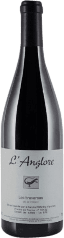 37,95 € 免费送货 | 红酒 L'Anglore Les Traverses A.O.C. Tavel 罗纳 法国 Syrah, Grenache Tintorera 瓶子 75 cl