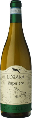 18,95 € Free Shipping | White wine Ca' Lojera Superiore D.O.C. Lugana Lombardia Italy Trebbiano di Lugana Bottle 75 cl