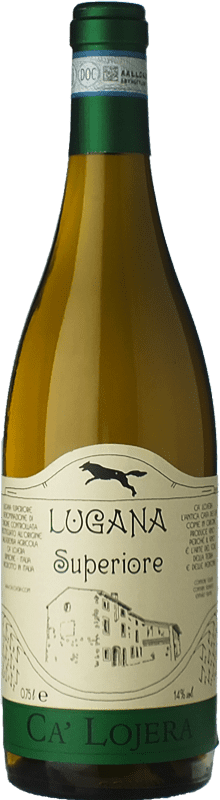 32,95 € Envoi gratuit | Vin blanc Ca' Lojera Superiore D.O.C. Lugana Lombardia Italie Trebbiano di Lugana Bouteille 75 cl