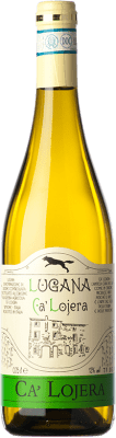 15,95 € Envio grátis | Vinho branco Ca' Lojera D.O.C. Lugana Lombardia Itália Trebbiano di Lugana Garrafa 75 cl