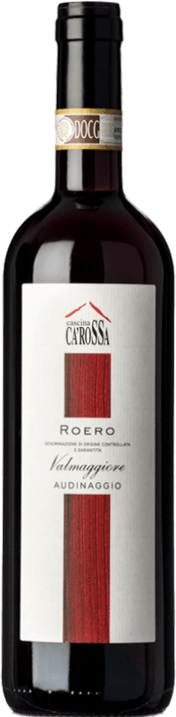 26,95 € Envio grátis | Vinho tinto Ca' Rossa Audinaggio D.O.C.G. Roero Piemonte Itália Nebbiolo Garrafa 75 cl