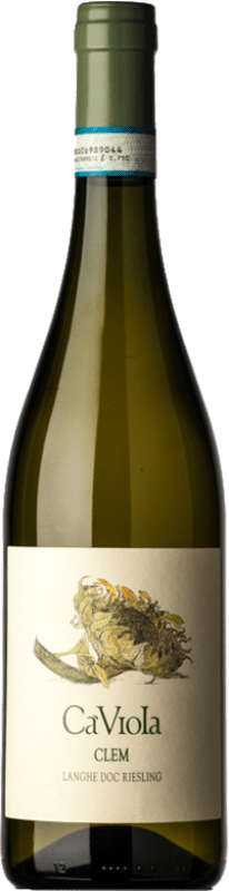 36,95 € Kostenloser Versand | Weißwein Ca' Viola D.O.C. Langhe Piemont Italien Riesling 75 cl