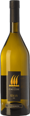 21,95 € Spedizione Gratuita | Vino bianco Caccese D.O.C. Collio Goriziano-Collio Friuli-Venezia Giulia Italia Sauvignon Bottiglia 75 cl