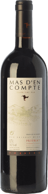 25,95 € Free Shipping | Red wine Cal Pla Mas d'en Compte Negre Crianza D.O.Ca. Priorat Catalonia Spain Grenache, Cabernet Sauvignon, Carignan Bottle 75 cl