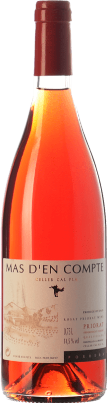 11,95 € Kostenloser Versand | Roséwein Cal Pla Mas d'en Compte D.O.Ca. Priorat Katalonien Spanien Garnacha — Grenache, Picapoll 75 cl