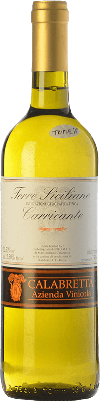 32,95 € Free Shipping | White wine Calabretta Carricante I.G.T. Terre Siciliane Sicily Italy Carricante, Minella Bottle 75 cl