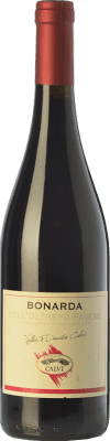 9,95 € Free Shipping | Red wine Calvi Bonarda Vivace D.O.C. Oltrepò Pavese Lombardia Italy Croatina Bottle 75 cl