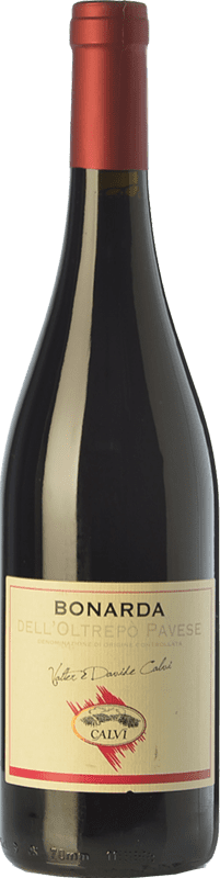 9,95 € Бесплатная доставка | Красное вино Calvi Bonarda Vivace D.O.C. Oltrepò Pavese Ломбардии Италия Bonarda бутылка 75 cl