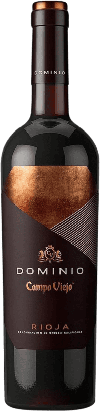 33,95 € Spedizione Gratuita | Vino rosso Campo Viejo Dominio Crianza D.O.Ca. Rioja La Rioja Spagna Tempranillo, Graciano, Mazuelo Bottiglia 75 cl