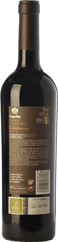 27,95 € Free Shipping | Red wine Campo Viejo Dominio Crianza D.O.Ca. Rioja The Rioja Spain Tempranillo, Graciano, Mazuelo Bottle 75 cl