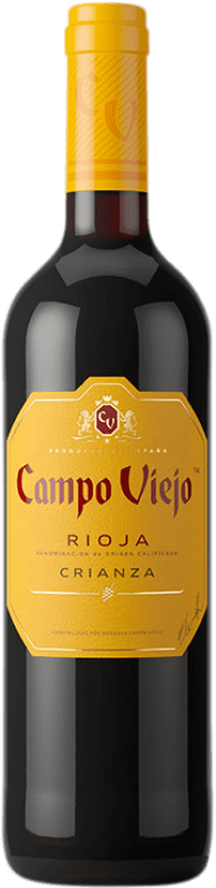 7,95 € Free Shipping | Red wine Campo Viejo Crianza D.O.Ca. Rioja The Rioja Spain Tempranillo, Grenache, Mazuelo Bottle 75 cl