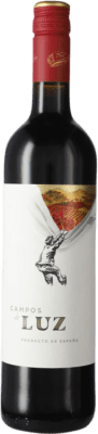 6,95 € 送料無料 | 赤ワイン Campos de Luz 若い D.O. Cariñena アラゴン スペイン Grenache ボトル 75 cl